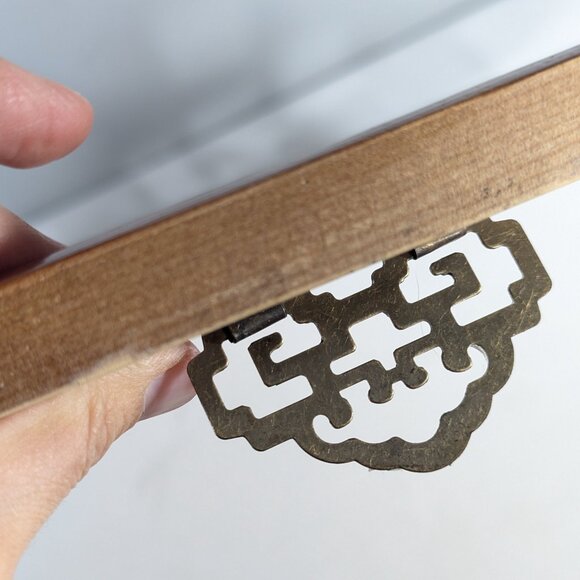 Large Classical Chinese Dongyang Wood Carving Lattice window Chinese wall art - Picture 9 of 11